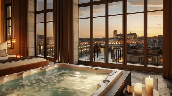 Escapade de luxe : votre chambre spa à Lyon